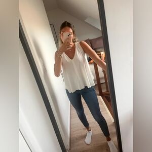 Urban Outfitters White Tank Top, Size S